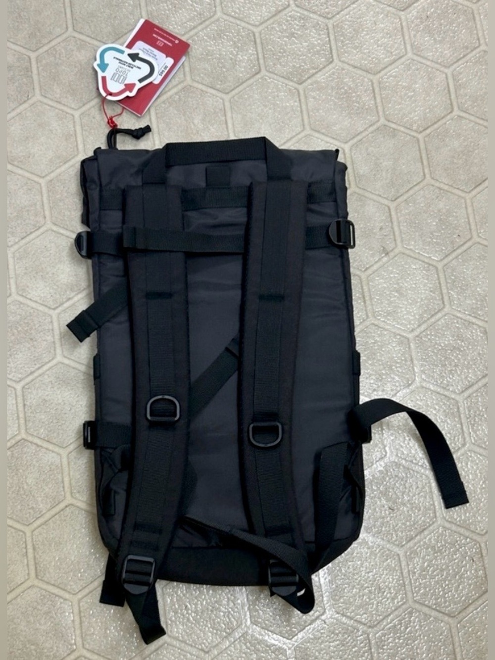 Topo Designs Black 20 Liter Rover Backpack - Picture 13 of 16